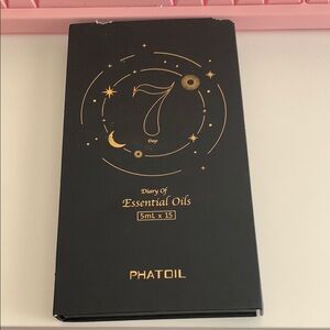 7-Day Essential Oil Diary Set - Gold and Green
